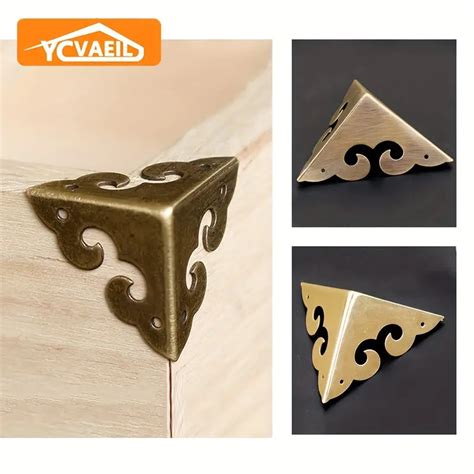 metal box corner hardware|decorative box hardware.